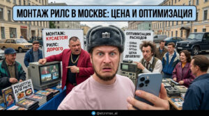 Монтаж видео рилс в Москве, профессиональное редактирование и оптимизация бюджета
